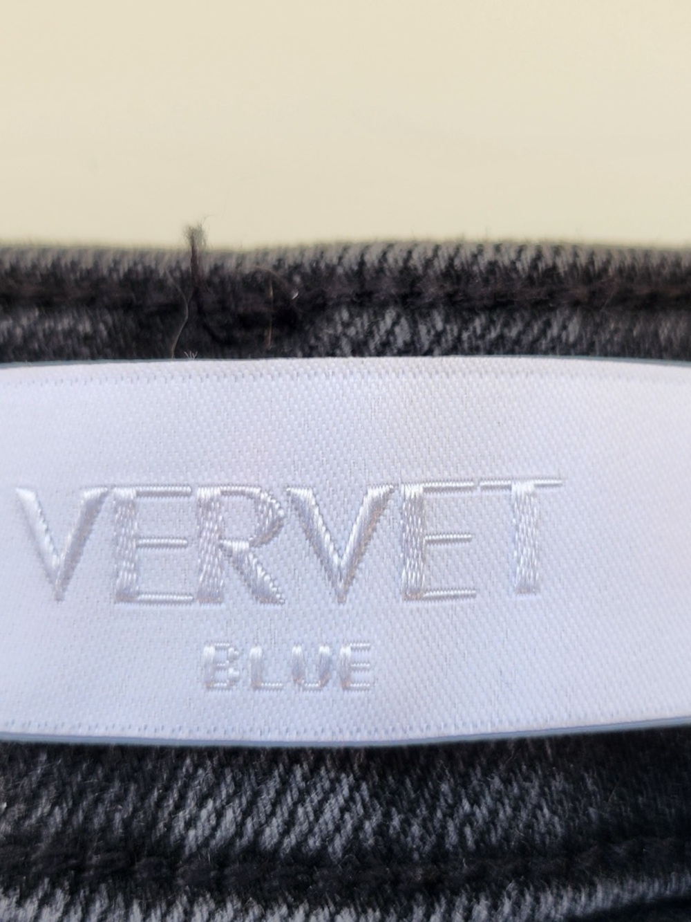 Vervet Blue Denim - Black Washed Finish NWOT - Picture 2 of 6